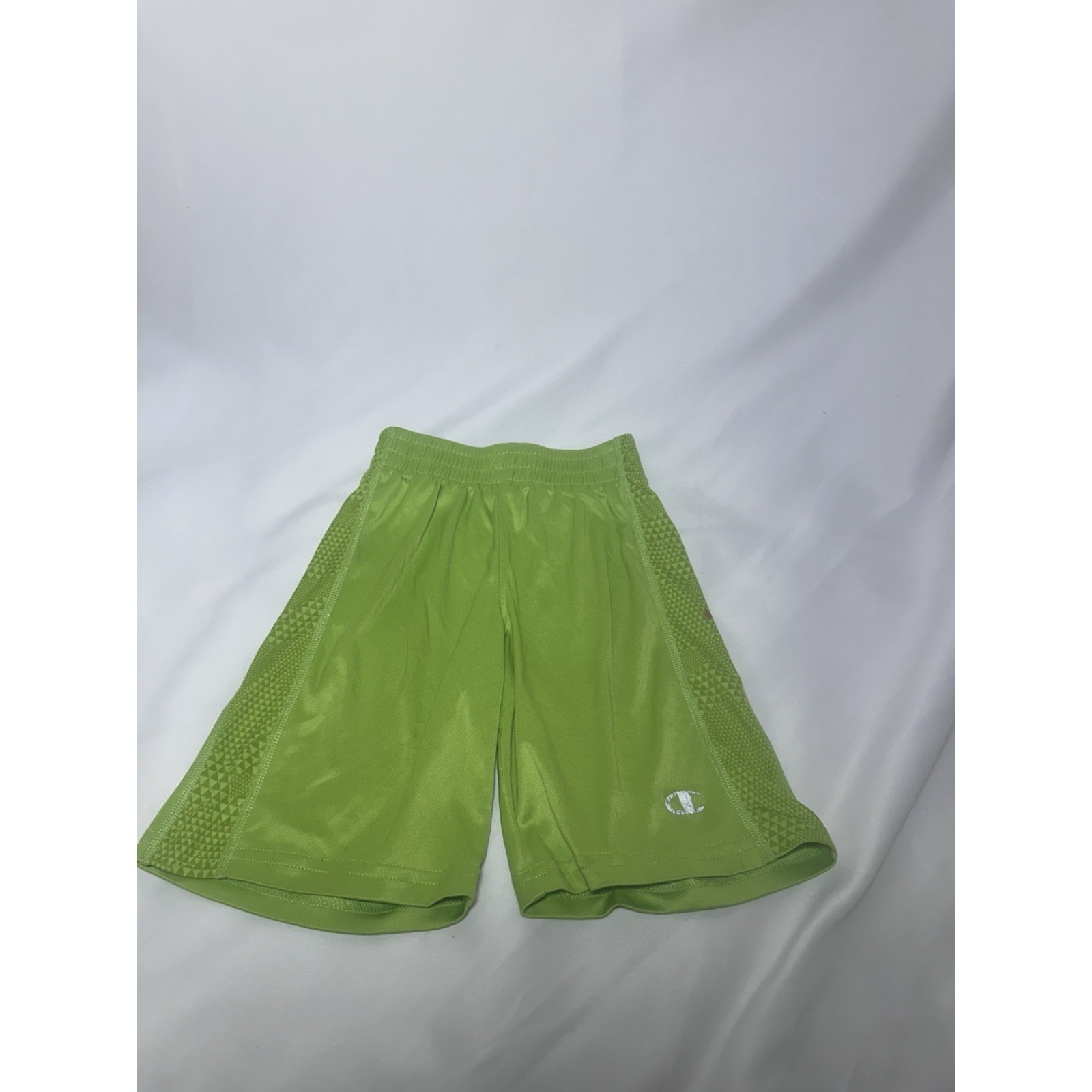 Champion Boys Athletic Shorts Size 5 Neon Green Athletic Shorts